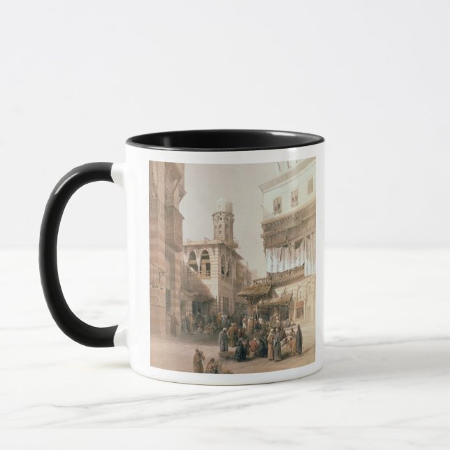 Basar av coppersmithsna, Cairo, från "egypten och Mugg (Vänster)