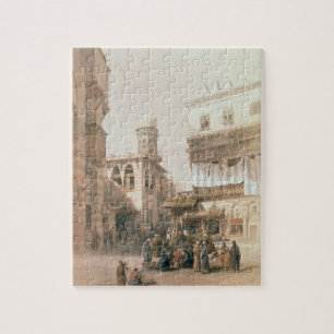 Basar av coppersmithsna, Cairo, från "egypten och Pussel