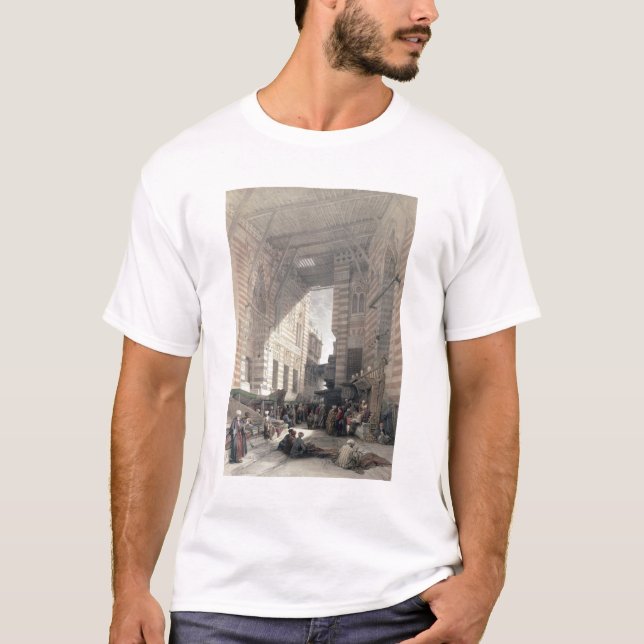 Basar av silkeköpmännen, Cairo, från "egypten a Tröja (Framsida)