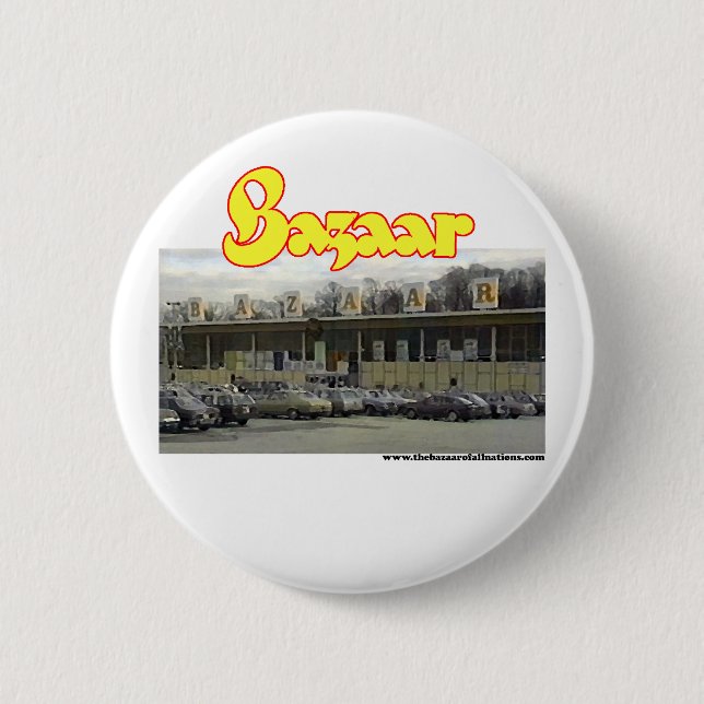 Basar som är yttre Circa 1980 Knapp (Framsida)