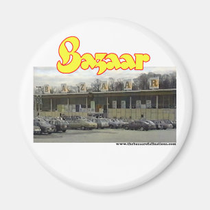 Basar som är yttre Circa 1980 Magnet