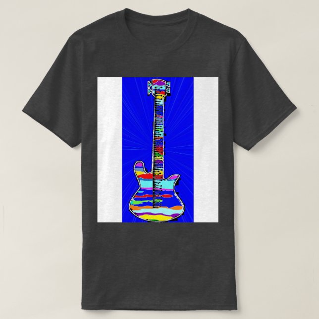basblues bassist av LowEndGraphics 1 T Shirt (Design framsida)