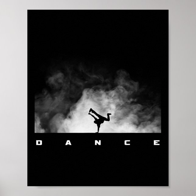 Basbo Dance Snöre - Black Poster (Framsidan)