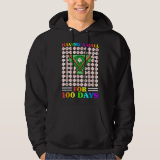 Baseball 100 dagar med baskiska spelare i skolan hoodie