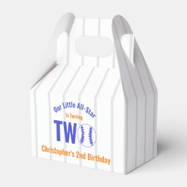 Baseball 2:a födelsedag med alla stjärnor presentaskar