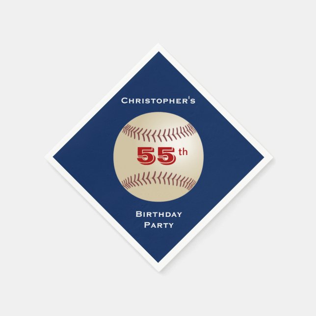 Baseball 55:e Födelsedagsfesten, Namn, Diamond Pap Pappersservett (Hörn)