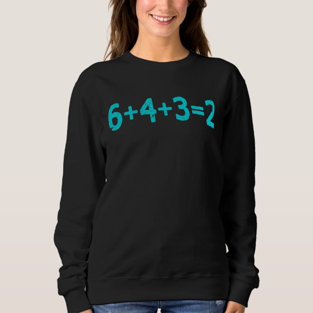 Baseball 6432 Double Play  Math T Shirt (Framsida)