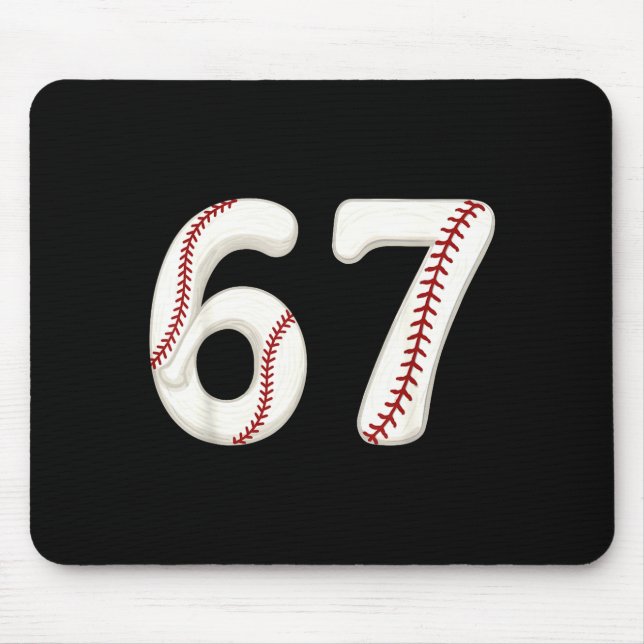 Baseball 67 Number Funny Six Seven Gen Alpha Meme  Musmatta (Framsidan)