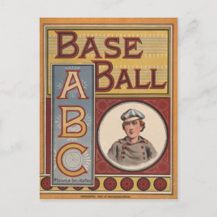 Baseball ABC Vykort