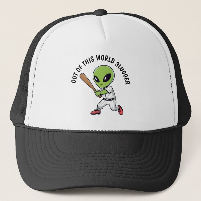 Baseball Alien Hat Keps (Framsida)