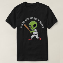Baseball Alien T Shirt