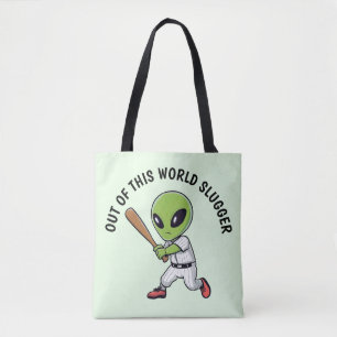 Baseball Alien Tygkasse