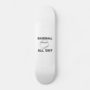 BASEBALL ALLA DAG MINI SKATEBOARD BRÄDA 18,5 CM