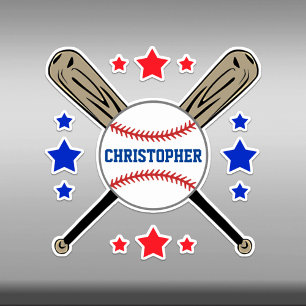 Baseball Allstar Vinyl Stickers Klistermärken