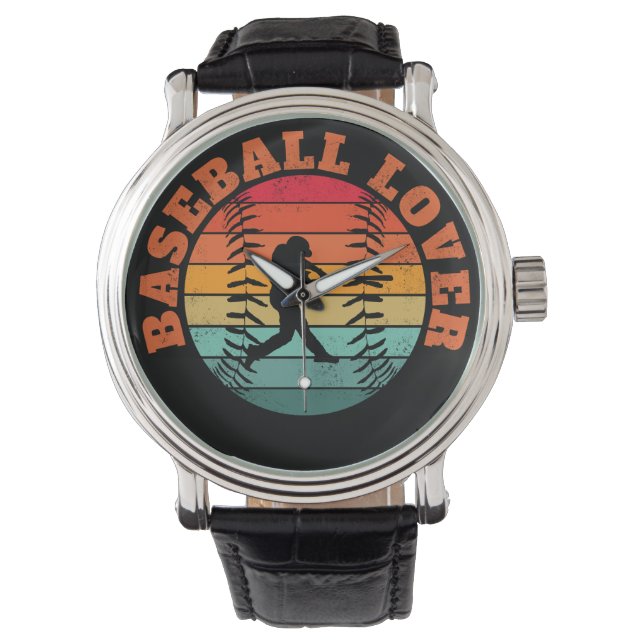 Baseball Älskare Armbandsur (Framsida)