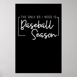 Baseball Älskare behöver bara baskiska idrotten Äl Poster