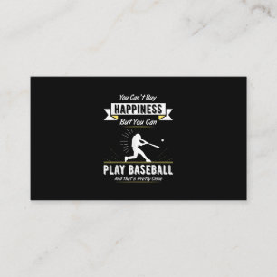 Baseball Älskare-gåva till basketspelare Visitkort