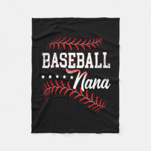 Baseball Älskare Min favoritspelare anropar Me N Fleecefilt