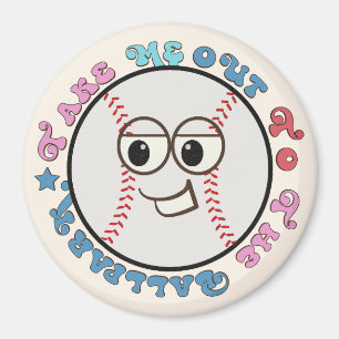 Baseball Älskare Sakft Magnet