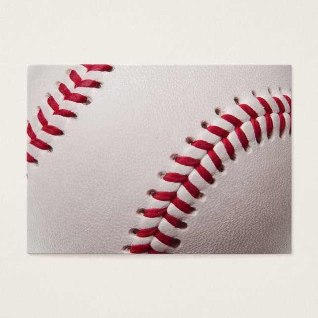 Baseball - anpassad visitkort (Framsidan)