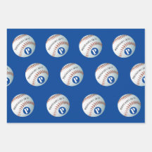 Baseball Anpassningsbar Monogram Namn