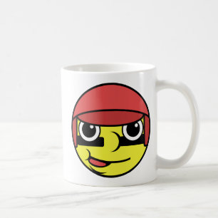 Baseball Ansikte-kaffe Mugg