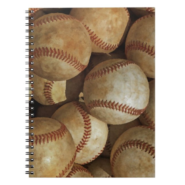 Baseball Anteckningsbok (Framsidan)