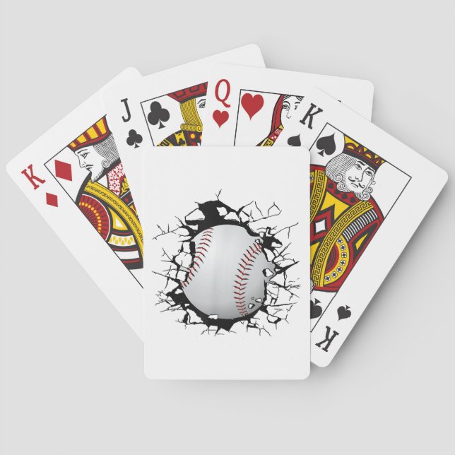 Baseball Apparat - Baseball Casinokort (Baksidan)