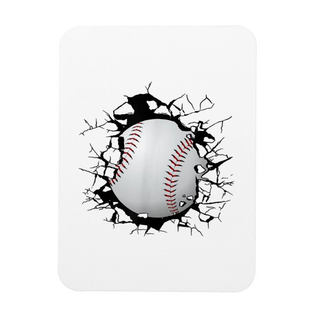 Baseball Apparat - Baseball Magnet (Vertikal)