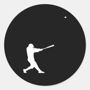 Baseball Apparat - Baseball Runt Klistermärke