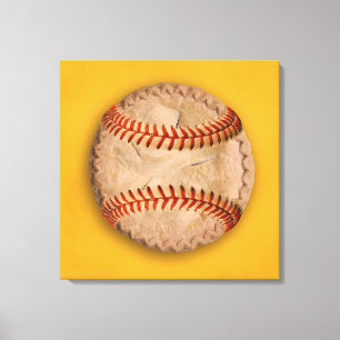 Baseball Apple Paj Canvastryck