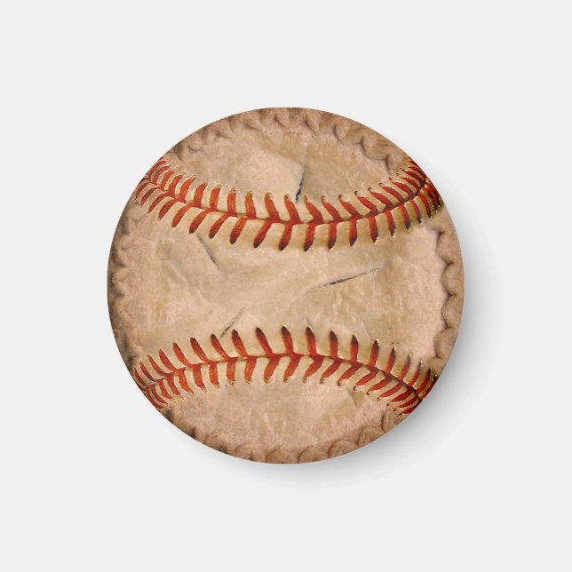 Baseball Apple Paj Magnet (Framsidan)