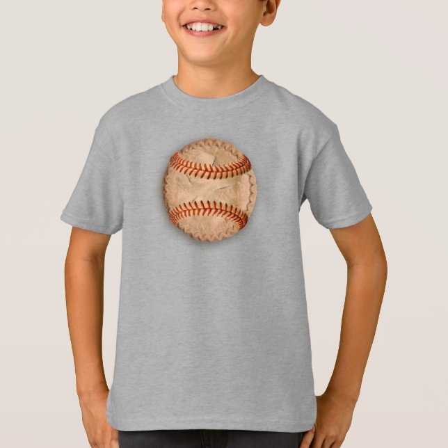 Baseball Apple Paj T Shirt (Framsida)