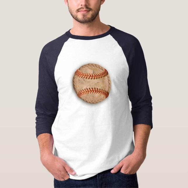 Baseball Apple Paj T Shirt (Framsida)