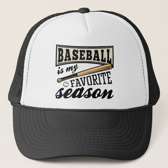 Baseball är min favoritsäsong keps (Framsida)