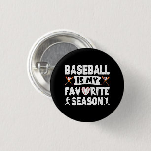 Baseball är min favoritsäsong. knapp
