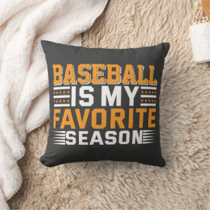 Baseball är min favoritsäsong kudde