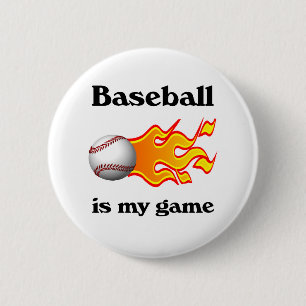 Baseball är min lek knäppas knapp