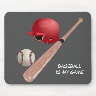 Baseball är min lek musmatta