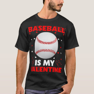 Baseball är mina hjärtans gåva Baseball Alla hjärt T Shirt
