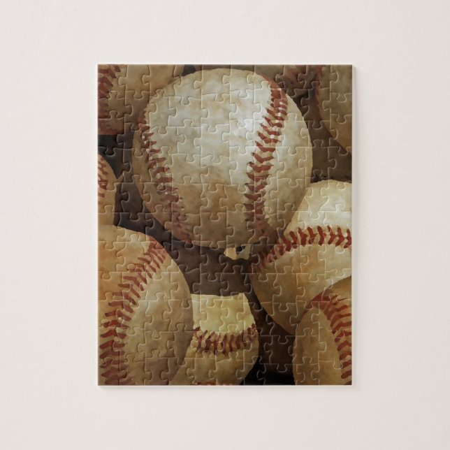Baseball Art Pussel (Vertikal)