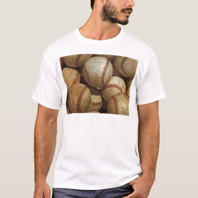 Baseball Art Tee Shirt (Framsida)