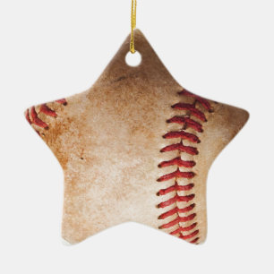 Baseball Artwork Julgransprydnad Keramik