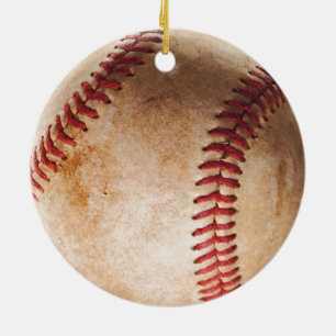 Baseball Artwork - julprydnader Julgransprydnad Keramik