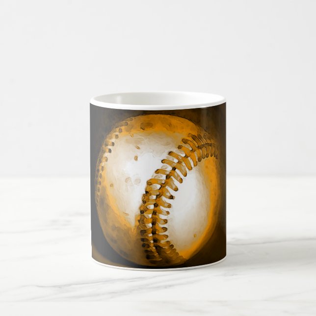 Baseball Artwork Kaffemugg (Center)