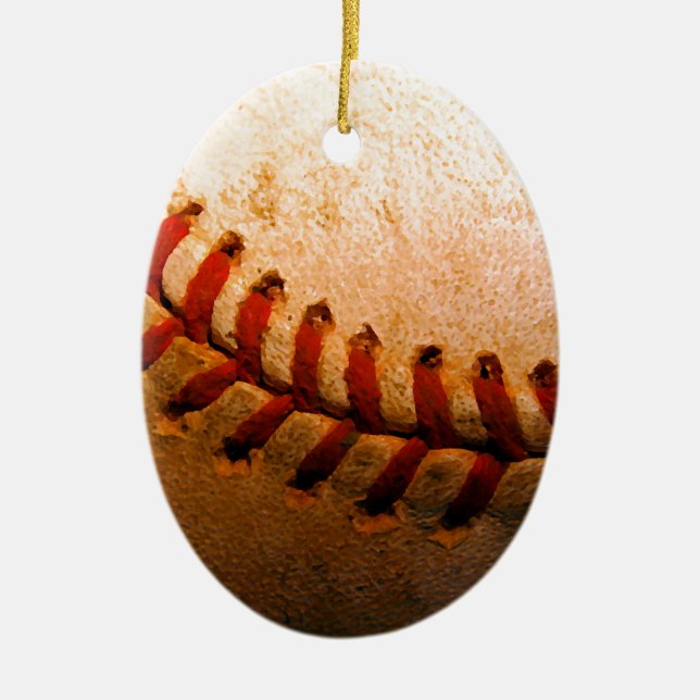 Baseball Artwork Ornament (Framsidan)