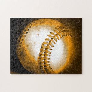 Baseball Artwork - Populära sporter Pussel