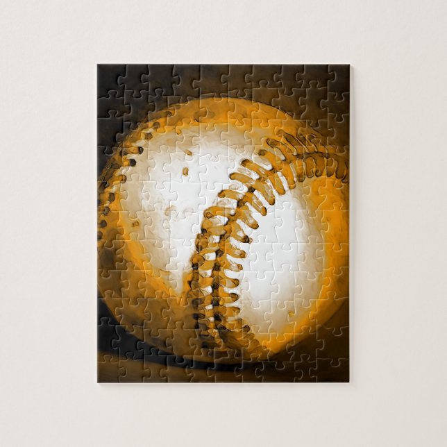 Baseball Artwork Pussel (Vertikal)