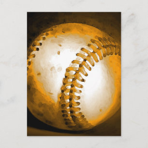 Baseball Artwork Vykort
