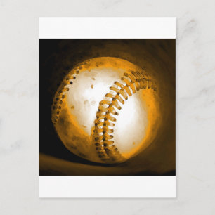 Baseball Artwork Vykort